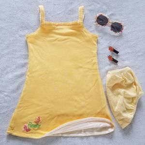 Gymboree Reversible Dress w/Sunglasses & Hairclips